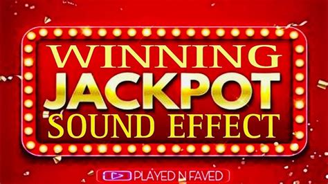 jackpot sound effects|Free Jackpot Sound Effects Download .